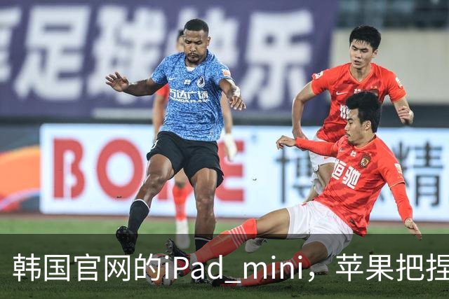 韩国官网的iPad mini，苹果把捏手指手势藏了